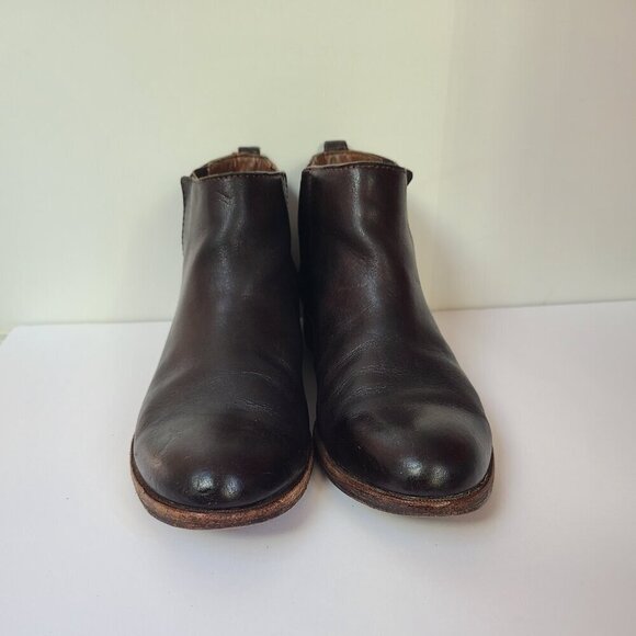 Kork Ease K260409 Womens Velma Brown Full Grain Leather Boots Rubber Sole Size 8 - Picture 5 of 8